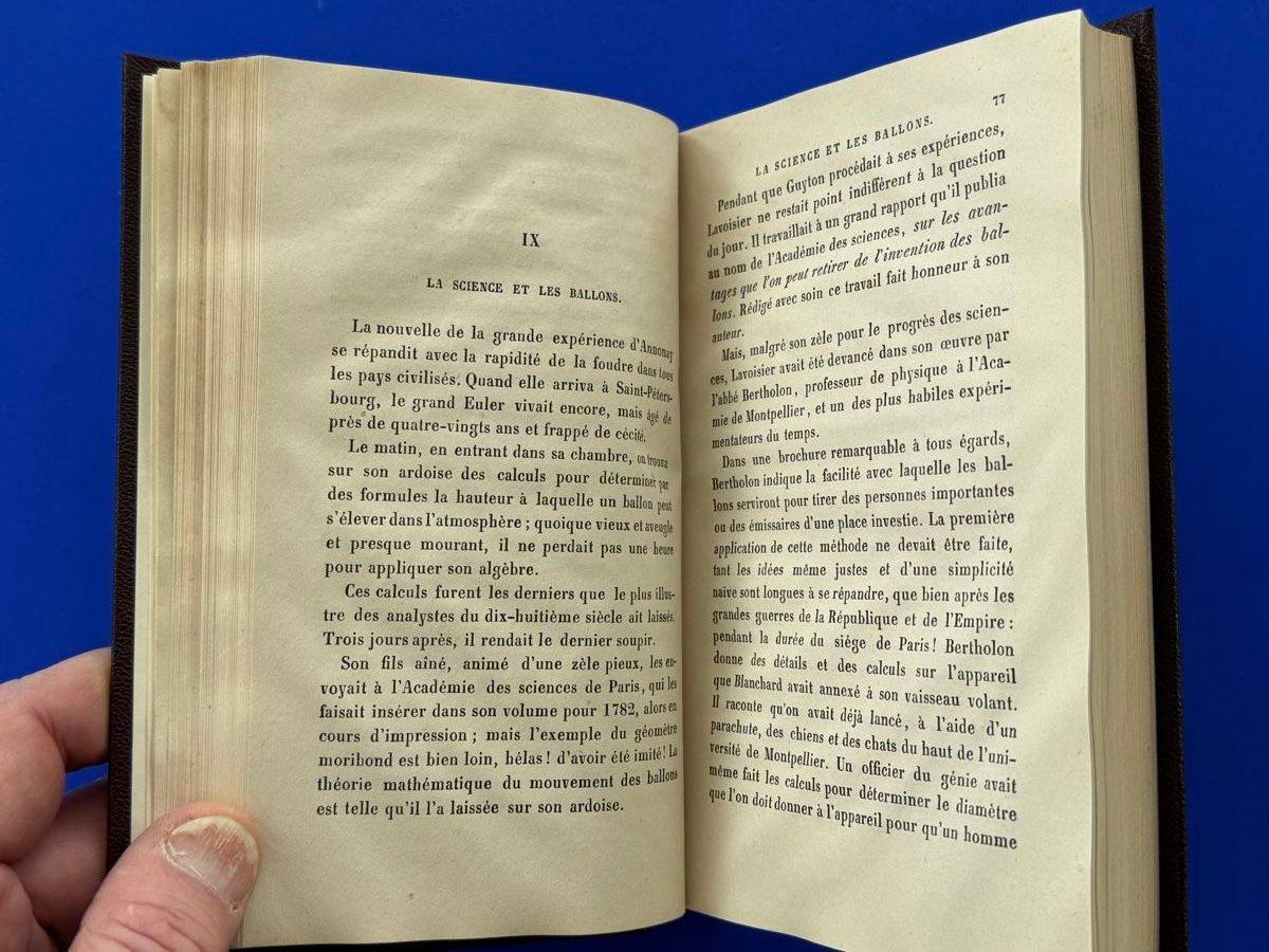 Bücher: Fonvielle - Aventures Aériennes. 1876 – Gebraucht aus Adliswil von buch_und_kunst 3