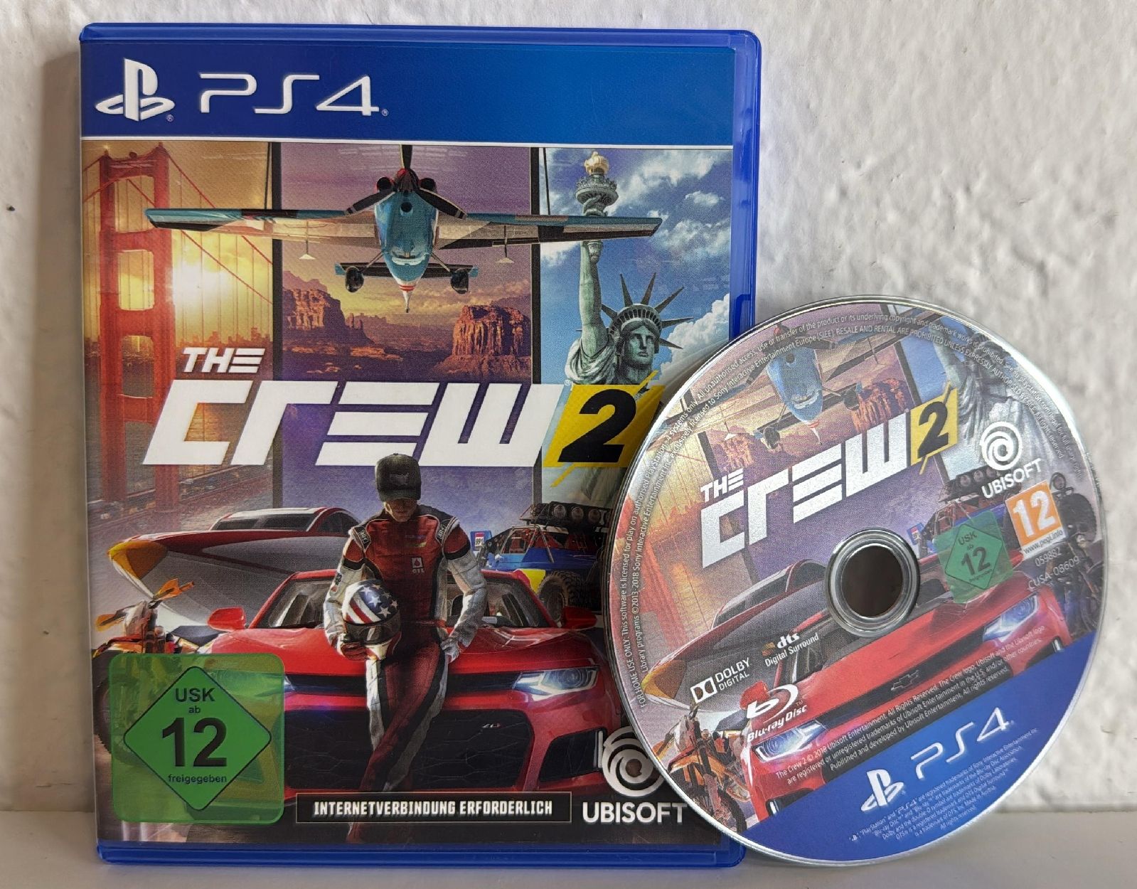 Giochi: The Crew 2 PS4 Spiel guter Zustand – Usato da Ehrendingen venduto da lax21