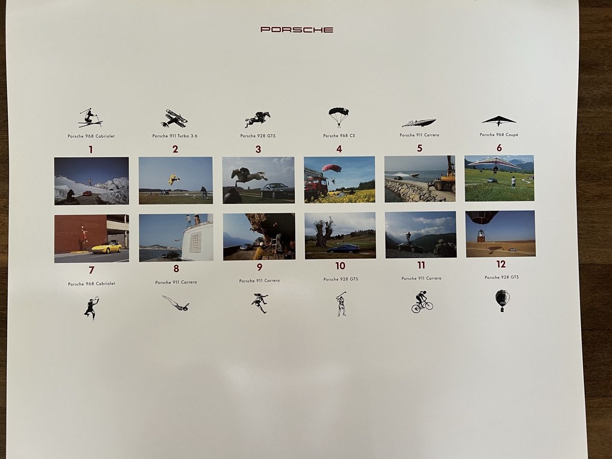 Porsche Kalender: 3 x Porsche Kalender 1993 1994 1995 – Gebraucht aus Weesen von Elmax1 5