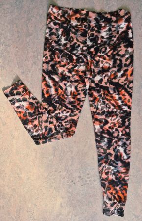 LEGGINGS HOSE NENEKU S 36 ANIMAL PRINT FITNESS TRAINING TOP