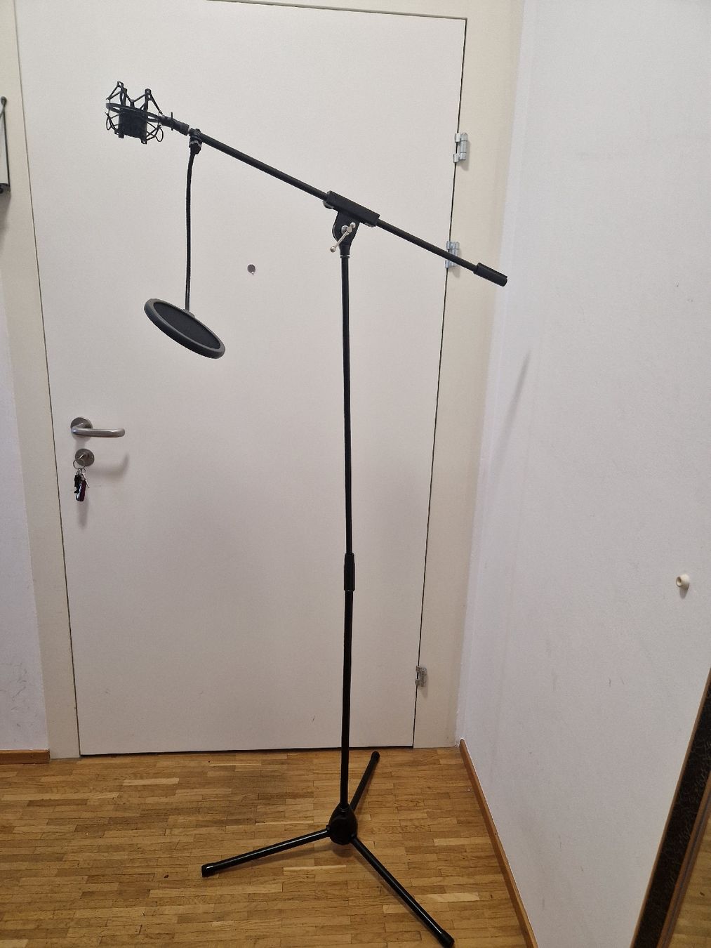 Supports pour instruments & partitions: Mikrofonstativ mit Spinne und Poppschutz – Neuf avec emballage d'origine à Winterthur par jessy.j3012 7
