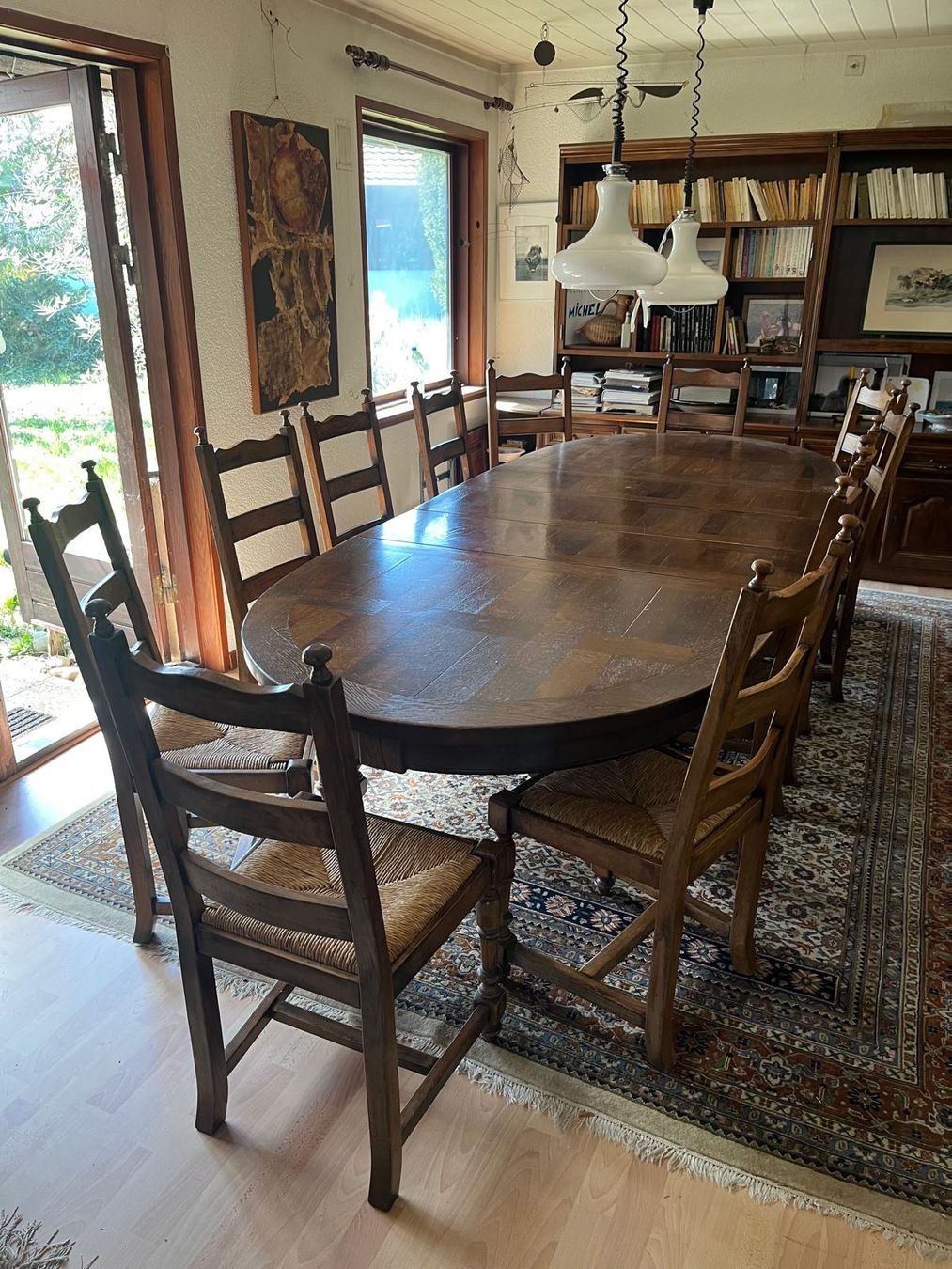 Tables: Grande table en chêne massif – D'occasion à Founex par ju_plf 1