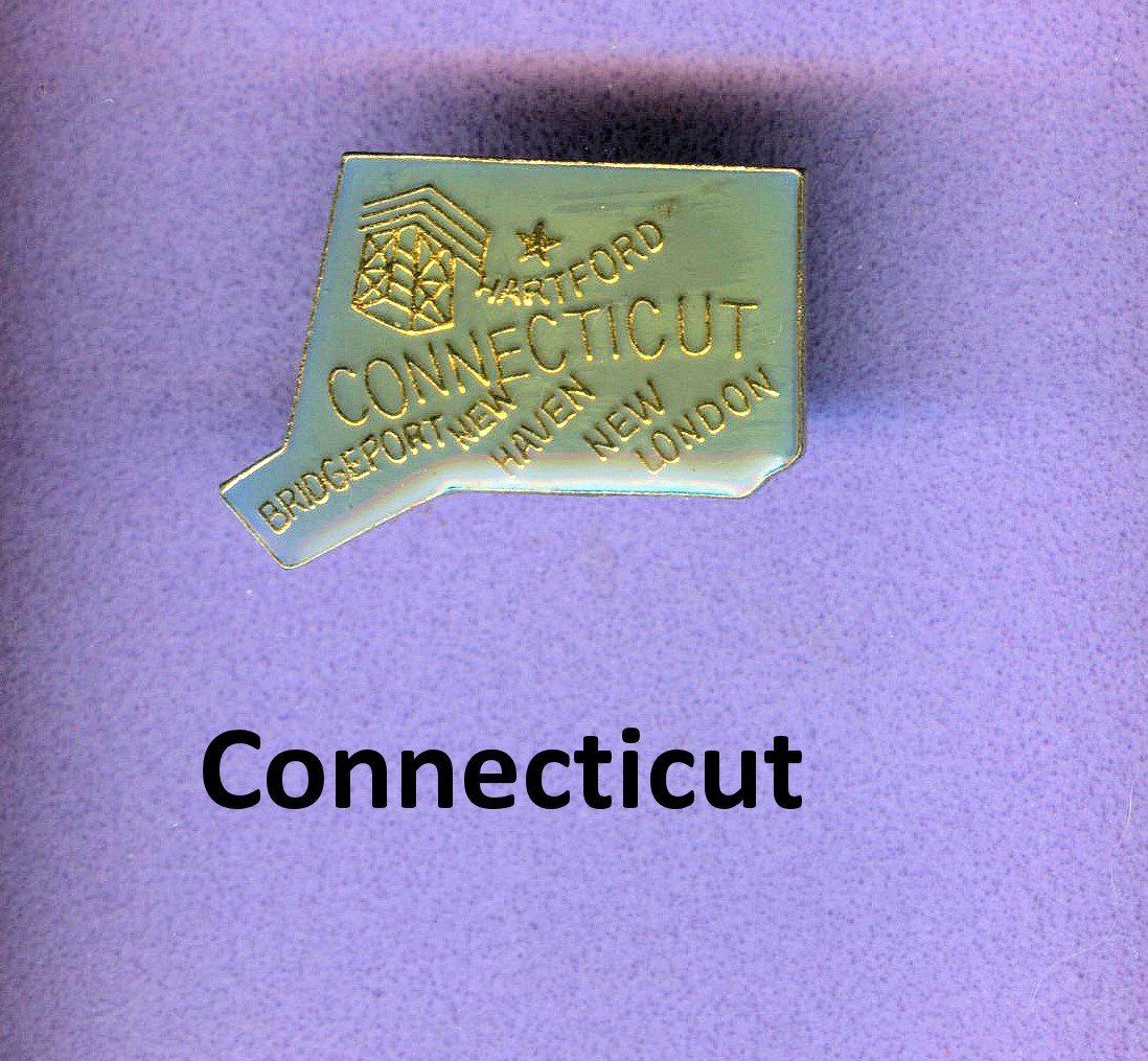 Placchette & Badge: USA   Connecticut – Usato da Winterthur venduto da Sammleroase