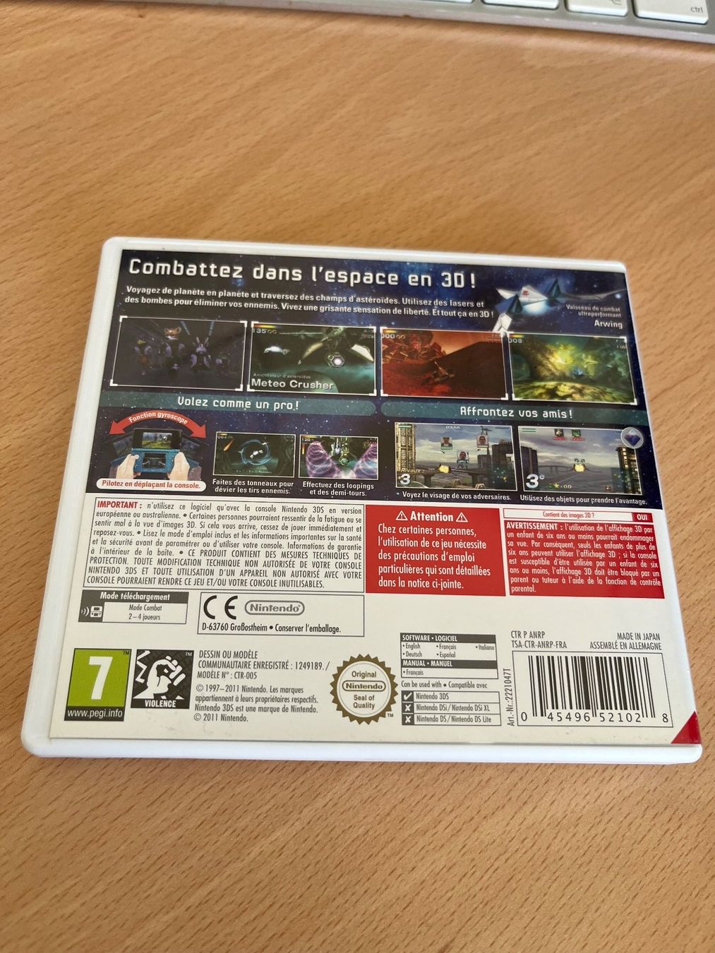 Nintendo Giochi: Jeu Nintendo 3DS Star Fox 64 3D – Usato da Thônex venduto da DEEDLE 3