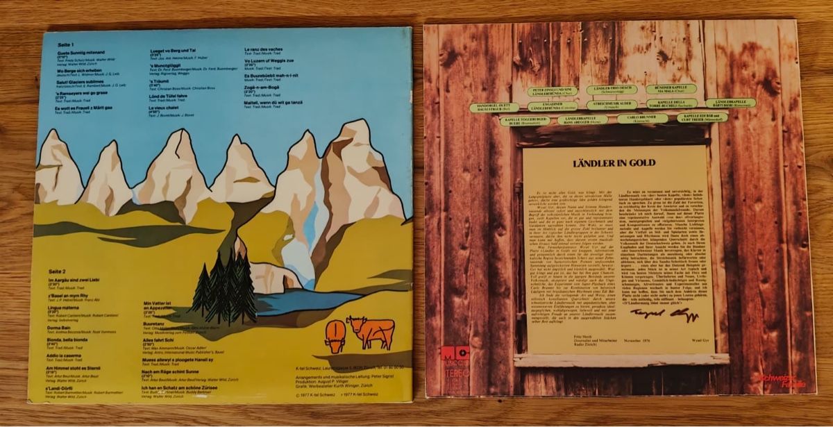 Dischi in vinile: 28 Schweizer Volkslieder Original Swingtalker 1977 – Usato da Liestal venduto da Hostettler87 1