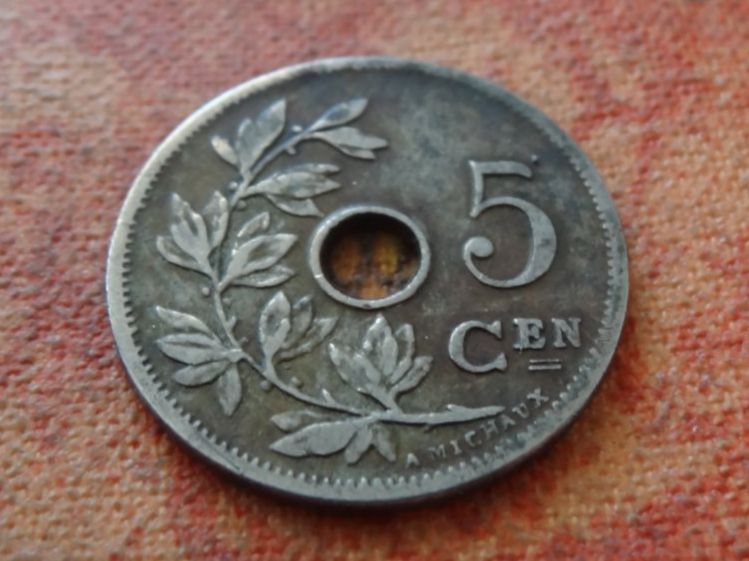 Tutti le monete: BELGIQUE  5  Centimes  1904 – Usato da Romanel-sur-Lausanne venduto da Swift13