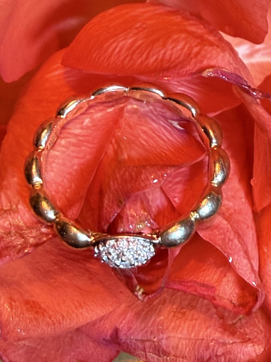 Bagues: Weihnachten: Wunderschöner Ring 585er Gold Gr.52 Brillanten – Neuf (Voir description) à Kreuzlingen par Hara25 1