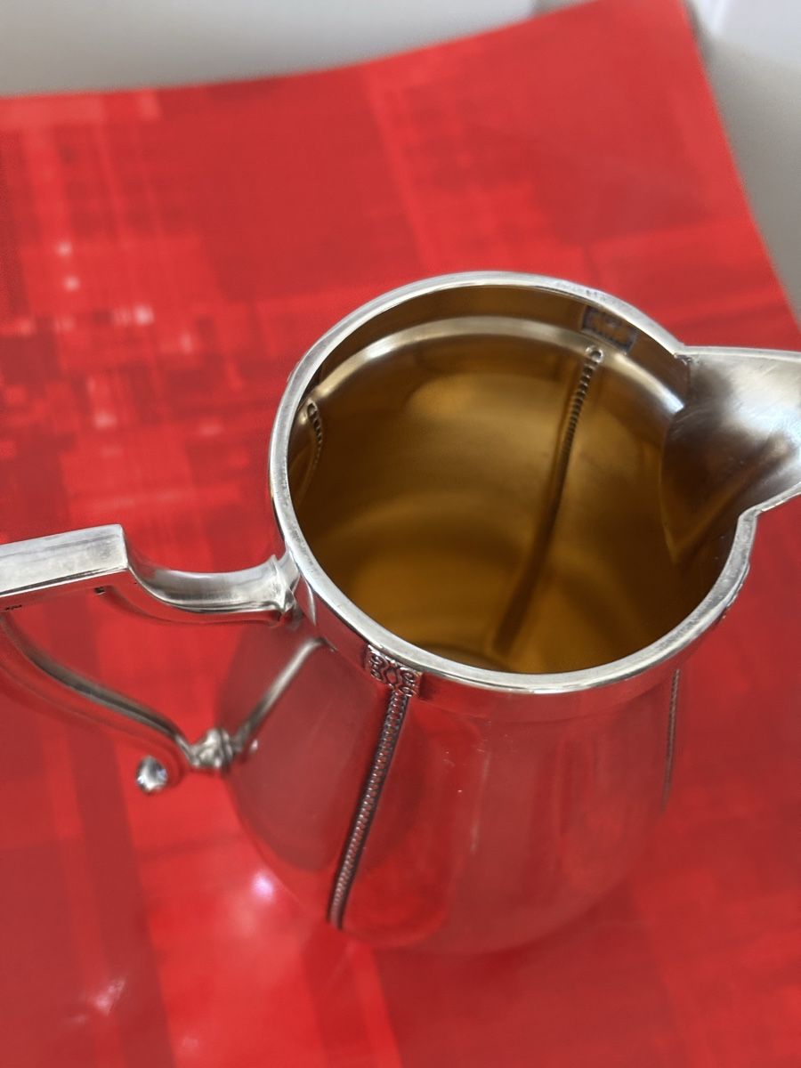 Teiere: Joli pot à lait en métal argenté – Usato da Genève venduto da ati_tj8f 3