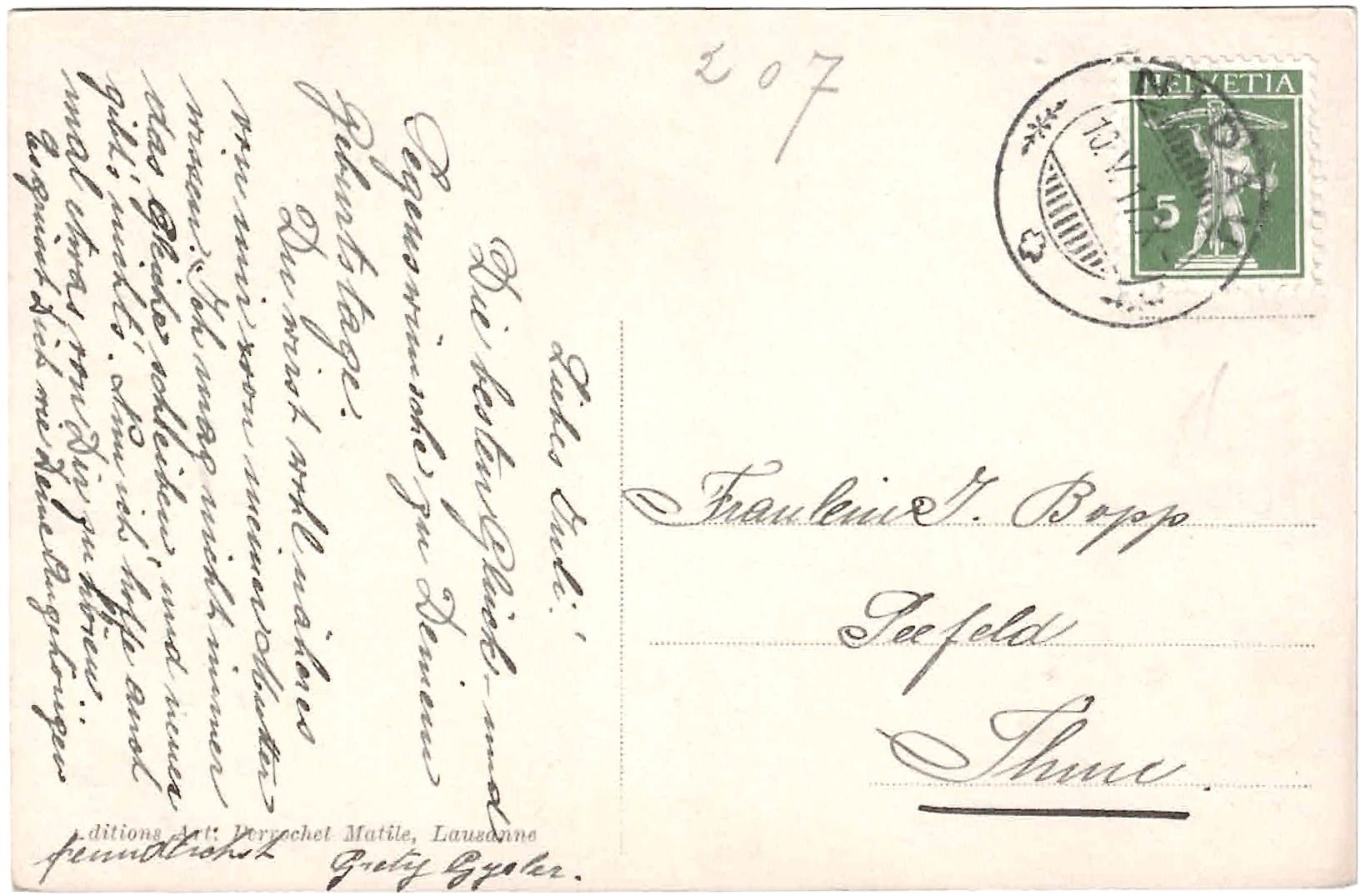 Cartoline postali: NIDAU - Das Schloss ca. 1915 (BE) – Usato da Oberdorf BL venduto da Hopfehuepfer 1
