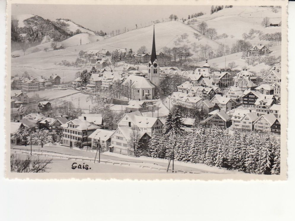 Cartoline postali: Gais ca. 1940 – Usato da Bürglen TG venduto da StampGraf