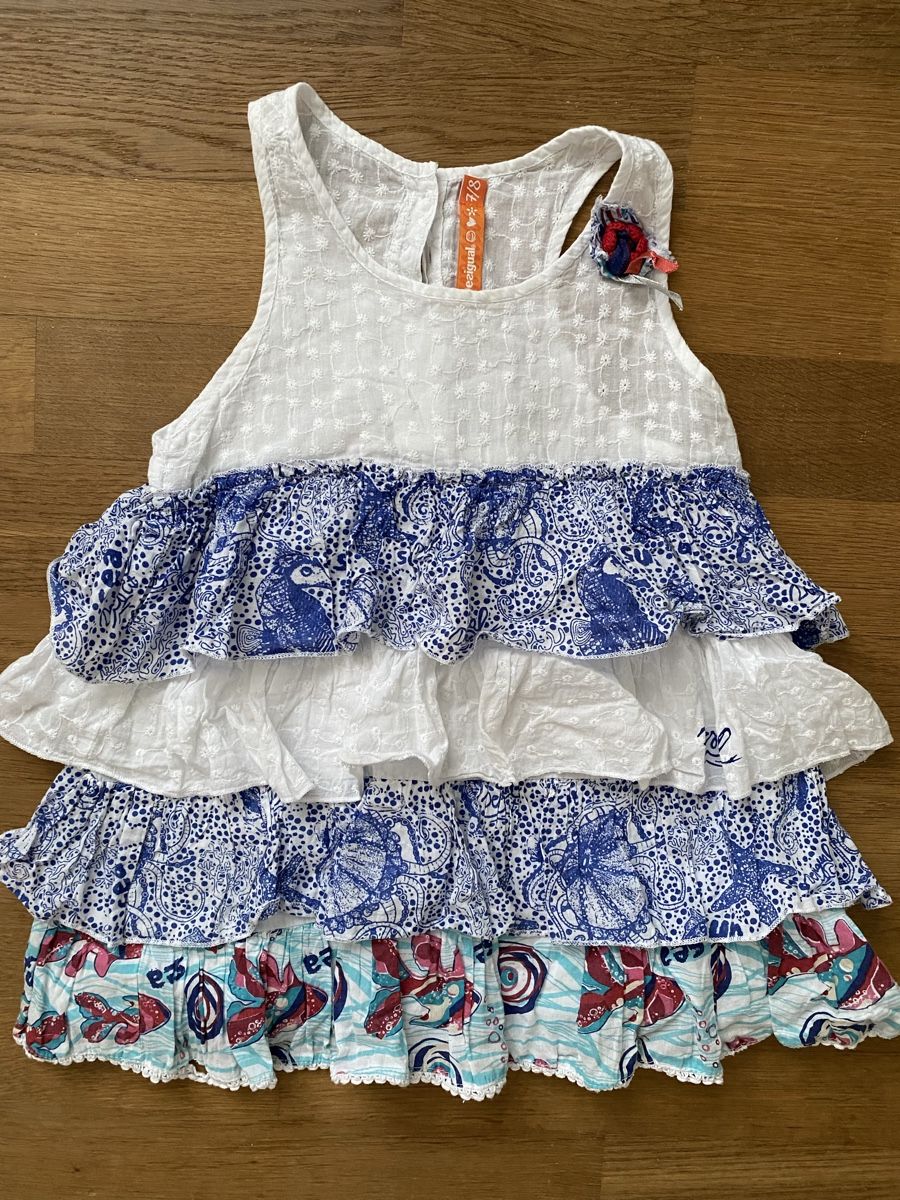 Desigual Camicette, T-shirt & Top: Desigual Gr. 7/8, 128, Top, Mädchen – Usato da Uster venduto da muse70