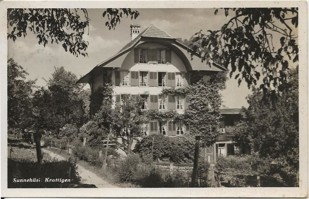 Krattigen BE Thunersee Sunnehüsli Privathaus 1934 (Neu (gemäss ...
