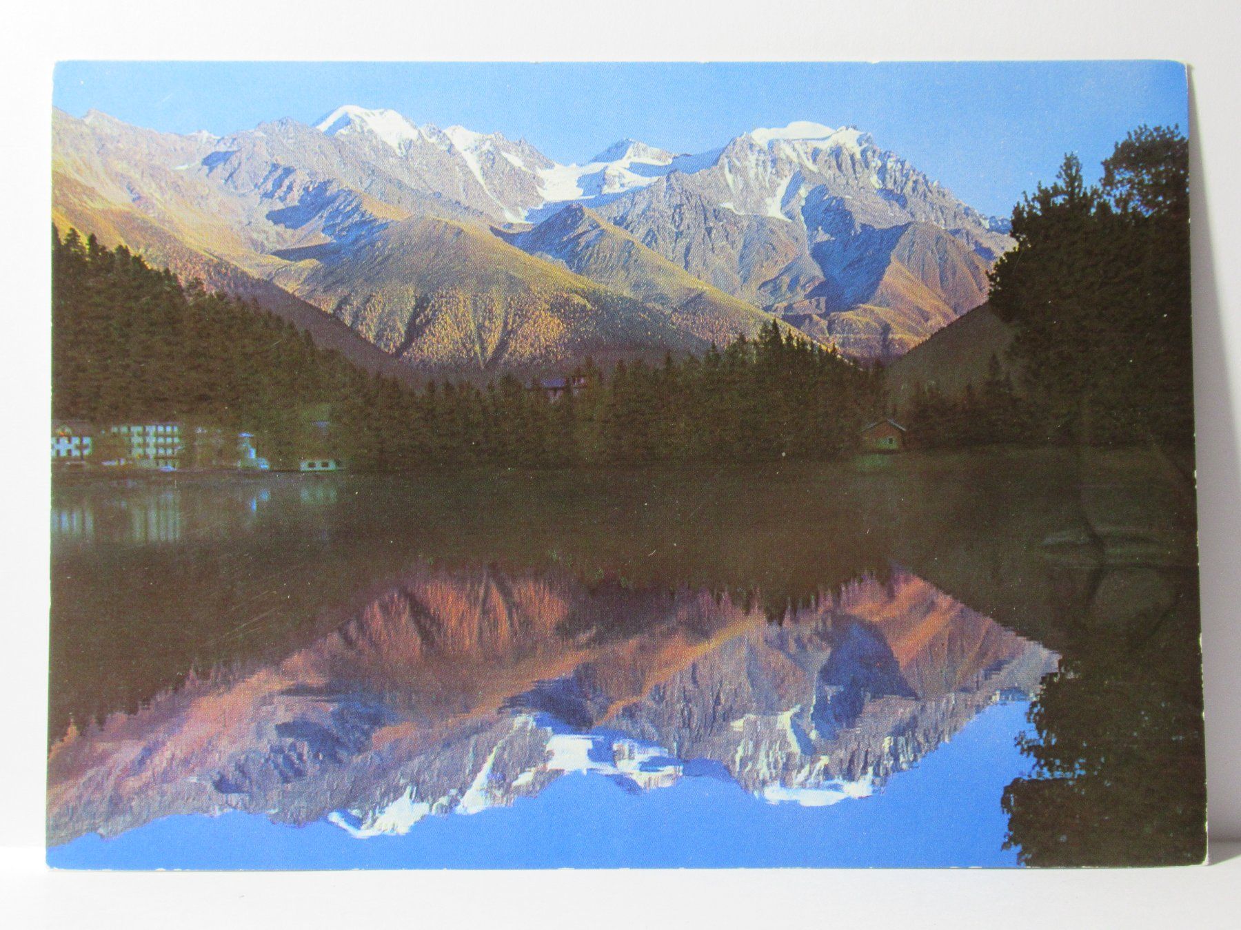 Cartoline postali: Choucher de soleil sur le Grand Combin 1965 – Usato da Grenchen venduto da Bluemchen1900
