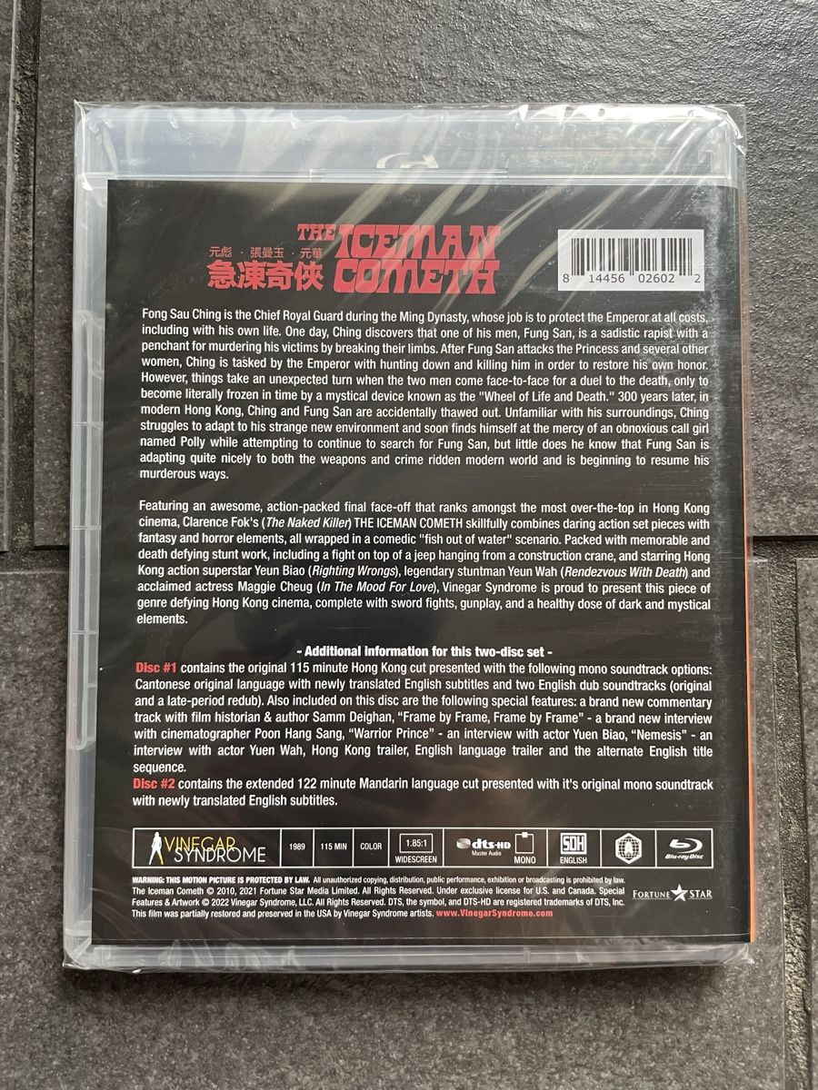 Tutti i DVDs: The Iceman Cometh Blu-Ray Vinegar Syndrome – Nuovo (secondo la descrizione) da Zürich venduto da cENS0R 3