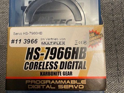 Multiplex RC Kits de montage: Servo HS-7966HB Coreless Digital – Neuf avec emballage d'origine à Würenlingen par Delfinli1