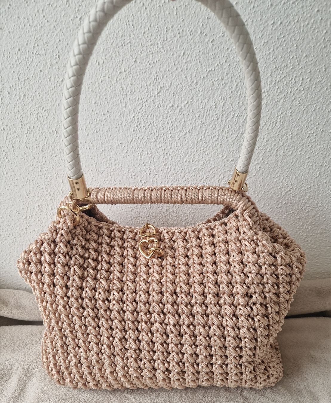 Borse da donna: SAC MAXI EN CROCHET HANDMADE – Nuovo e nell'imballaggio originale da Camorino venduto da JPHANDMADE1 2