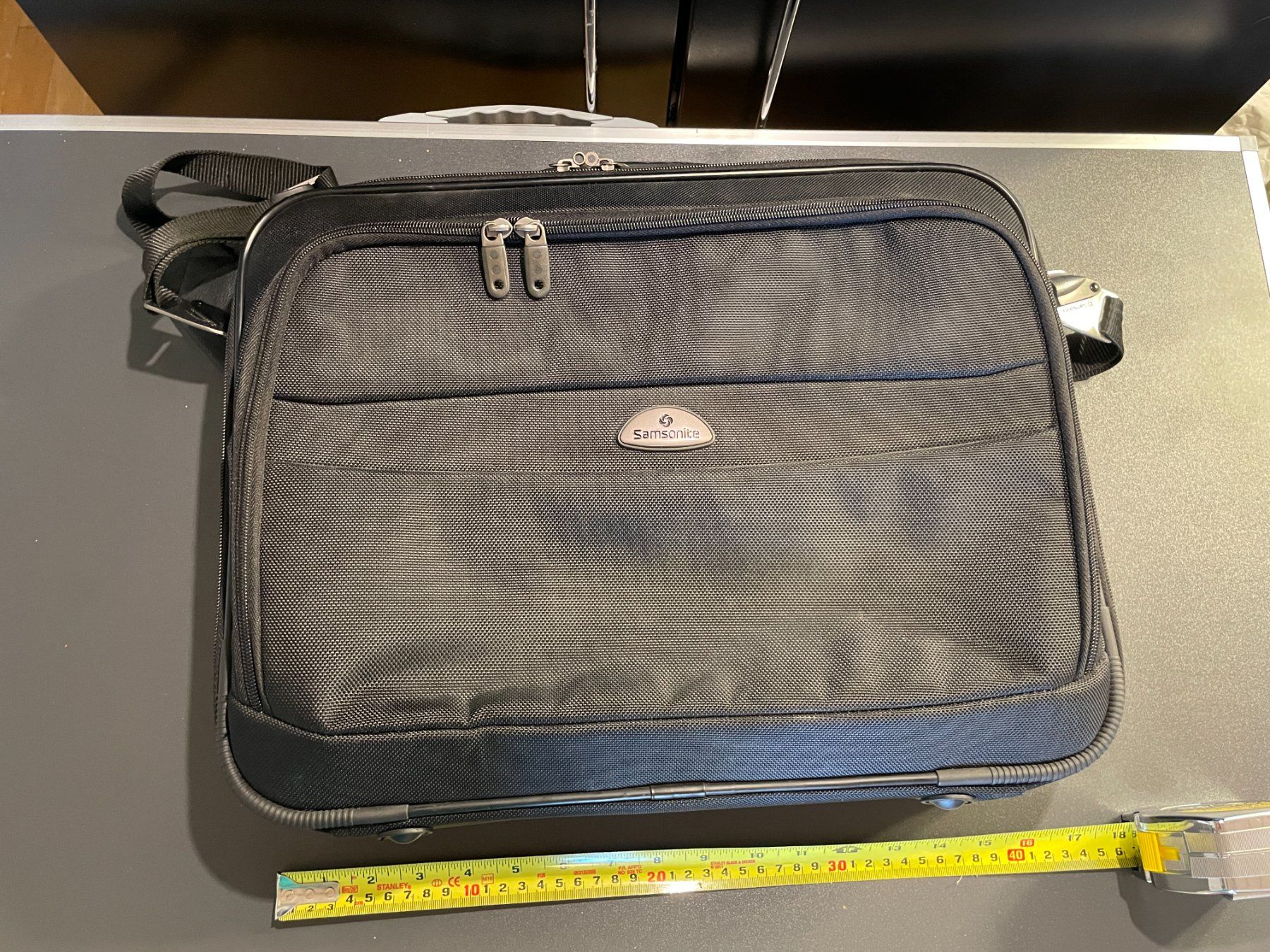 Samsonite Taschen: Samsonite Laptoptasche, schwarz, – Gebraucht aus Hittnau von kleen