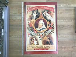 Madame Tussauds Exhibition Catalogue Poster