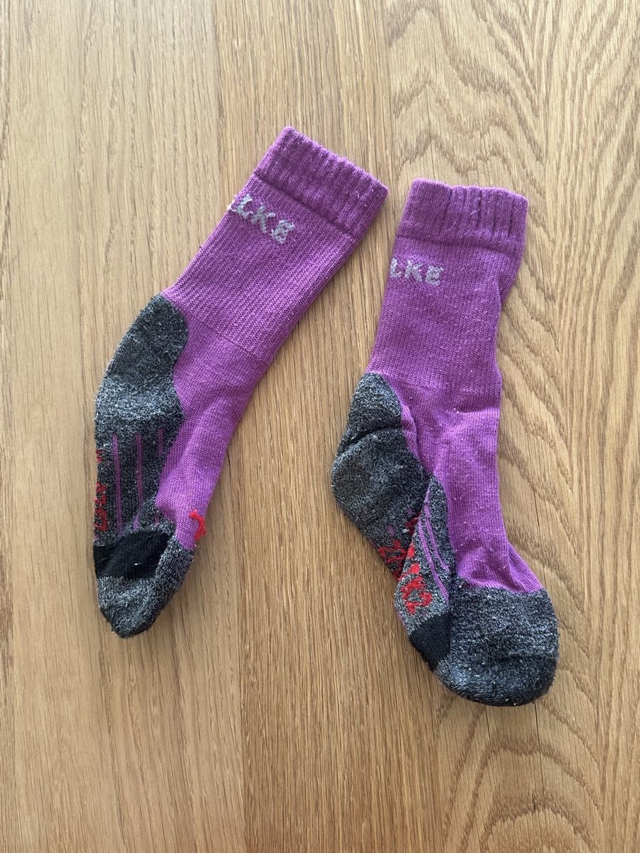 Falke Calze per bambini: Chaussettes de marche Falke 23-26 – Usato da Le Châble VS venduto da 027_aymon