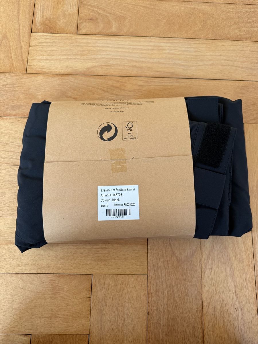 Dope Pantaloni: Dope Con W Snowboardhose black – Nuovo e nell'imballaggio originale da Unterseen venduto da olivika98 2