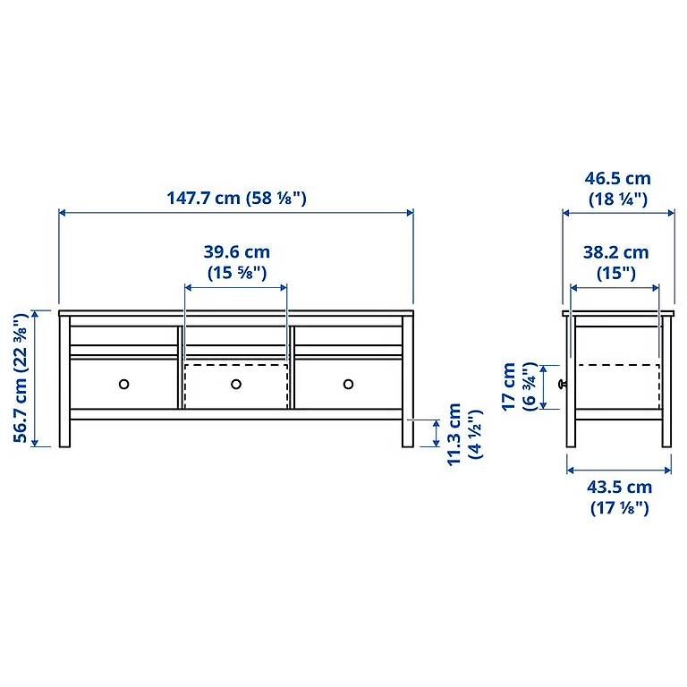 TV Möbel: Ikea Hemnes TV-Bank – Gebraucht aus Oensingen von mau_7hcg 3