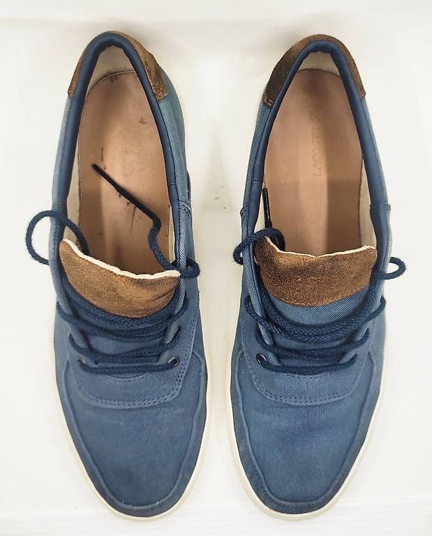Scarpe da uomo: Baskets Lacoste en tissu bleu, taille 42 – Usato da Villeneuve VD venduto da GREEDIX 2