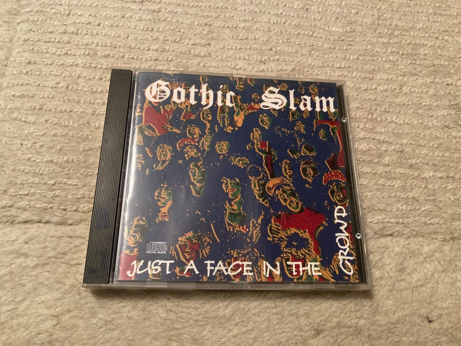 CD: Gothic Slam CD Just A Face In The Crowd, 1989 original – Usato da Wagenhausen venduto da Novafreund283