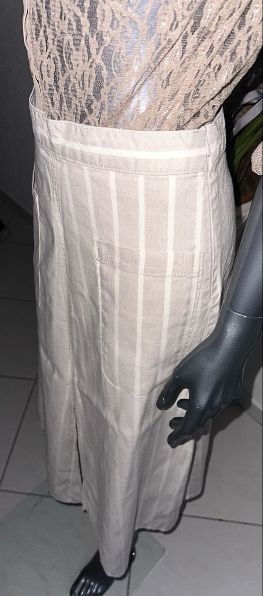 Massimo Dutti Röcke: MASSIMO DUTTI ROCK GR. 36 Leinen neuwertig – Neu (gemäss Beschreibung) aus Unteraegeri von MH203 3