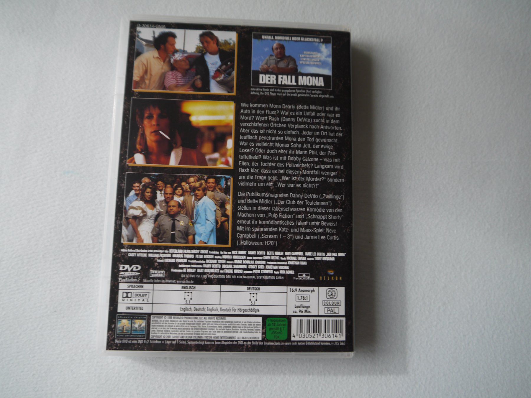 Alle DVDs: Der Fall Mona(2000)- Danny DeVito/Bette Midler/Neve Campbell – Gebraucht aus Hagendorn von Blaf 1