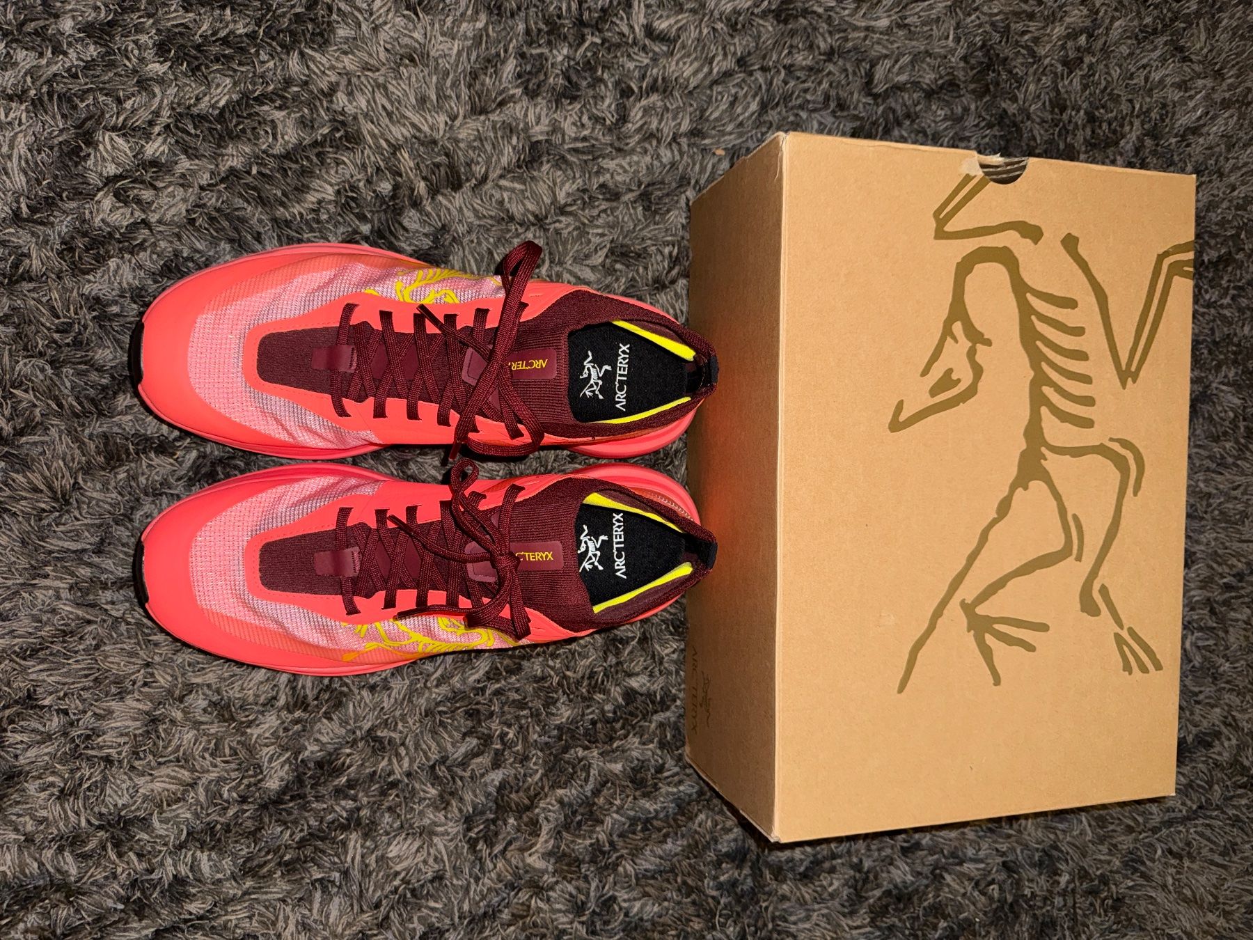 Arcteryx Scarpe da uomo: Arc'teryx Running Shoes Orange/Red – Usato da Buchs SG venduto da mec_8j2f
