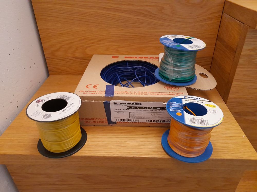 Litze 0.75mm2 div. Farben (Neu (gemäss Beschreibung)) in Winterthur für ...