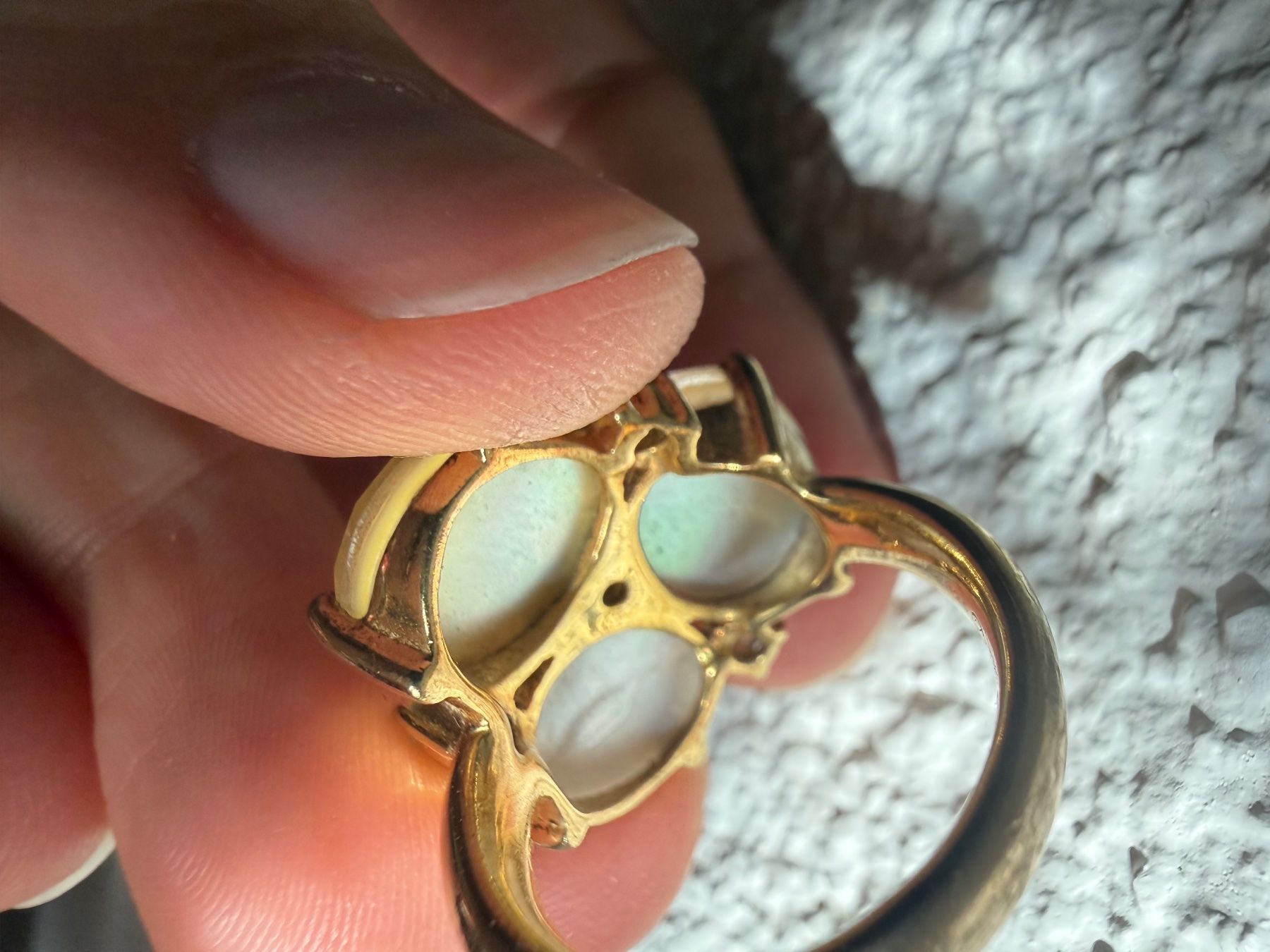 Ringe: Silber Ring 925, vergoldet – Gebraucht aus Spiegel b. Bern von Rogger72 3