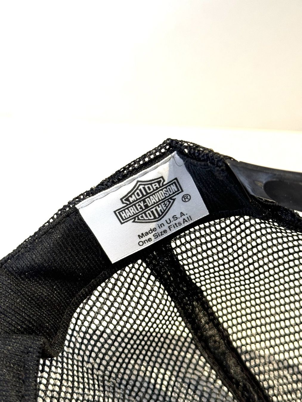 Harley-Davidson Copricapi, berretti & cappellini: "DS" VINTAGE 80s HARLEY DAVIDSON "EAGLE LOGO" TRACKER CAP – Nuovo e nell'imballaggio originale da Cortaillod venduto da Stay_Alive_vtg_CAP 5