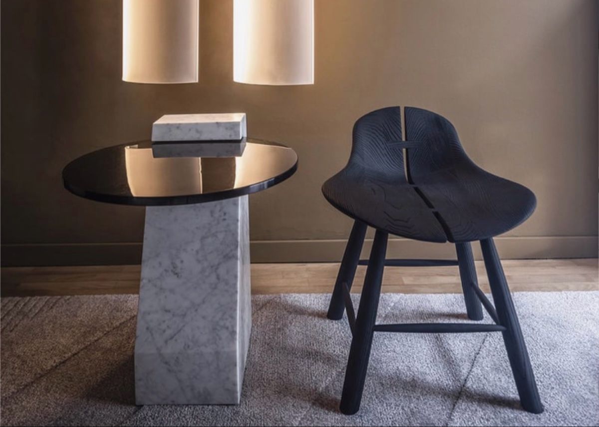 Hocker: 2 Himba Baxter Designer Pouf / Hocker - wie neu – Gebraucht aus Zürich von Sejla 2