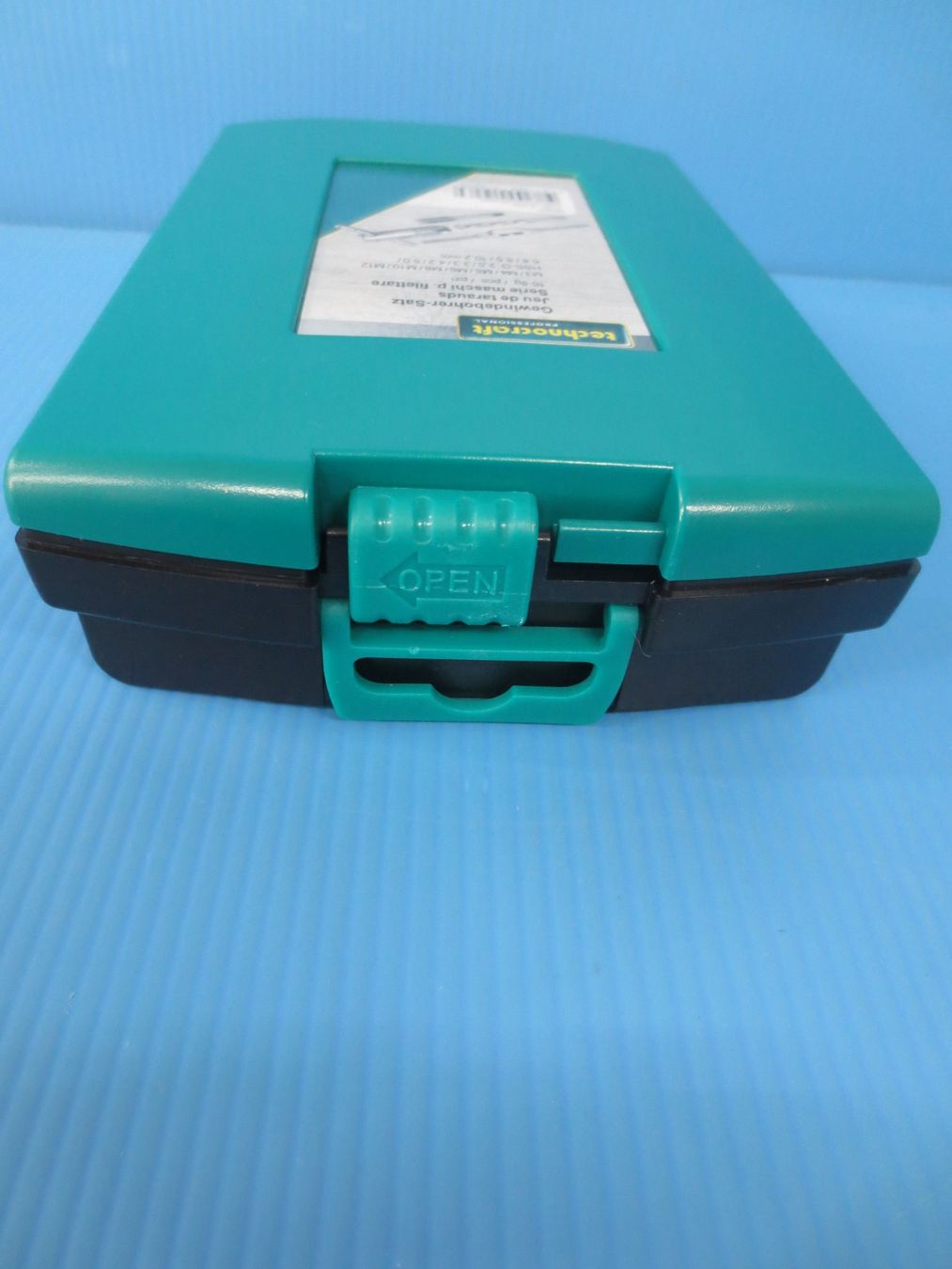 Technocraft Tutti gli attrezzi: Technocraft Gewindeschneider SET M3-M12 Inkl. HSS-G Bohrer – Nuovo e nell'imballaggio originale da Sulz LU venduto da Elektrofachverkauf 8