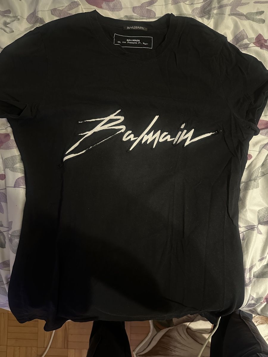 Balmain T-shirt: Balmain T-Shirt, Schwarz, Grösse S – Nuovo (secondo la descrizione) da Zürich venduto da Zoheir07