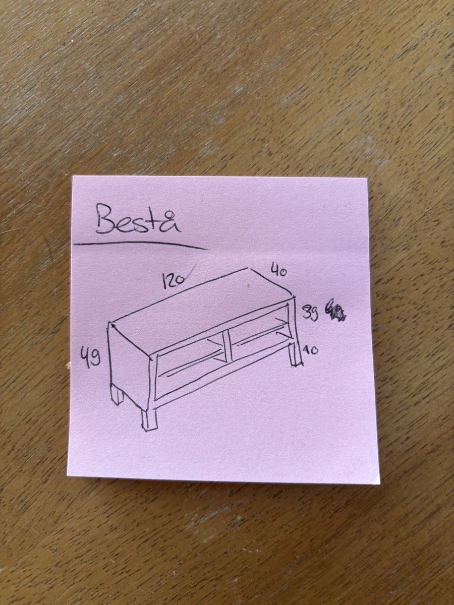 Ikea Mobili TV: Besta TV-Möbel – Usato da Biel-Bienne venduto da missy_i 4