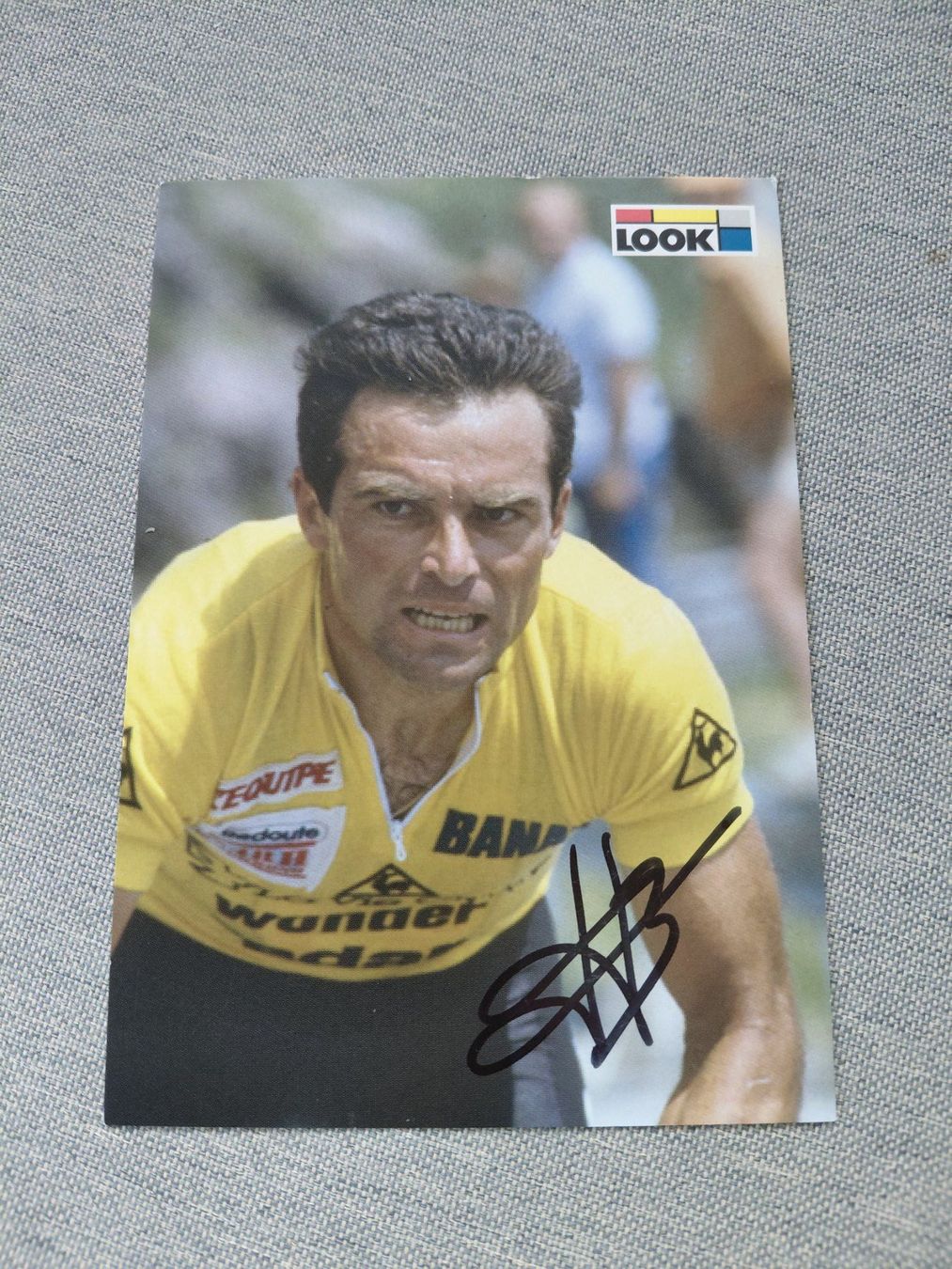 Autografi: Autogrammkarte Bernard Hinault – Usato da Schmerikon venduto da Olympia04