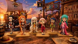 One Piece – 6 Figuren “Half Skull” Set-Seltene Secret Figur