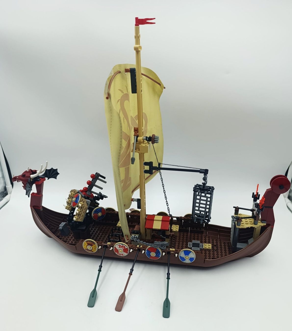 Lego Jeux de construction: Lego Wikinger Schiff Drachenboot 7015 – D'occasion à Wil SG par Donaldus 1