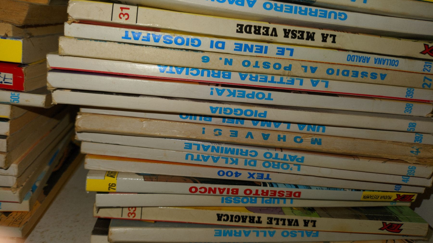 Fumetti: Comic Sammlungs-Konvolut: Tex Willer & Bonelli Klassiker – Usato da Oberurnen venduto da Mediapoint8 6