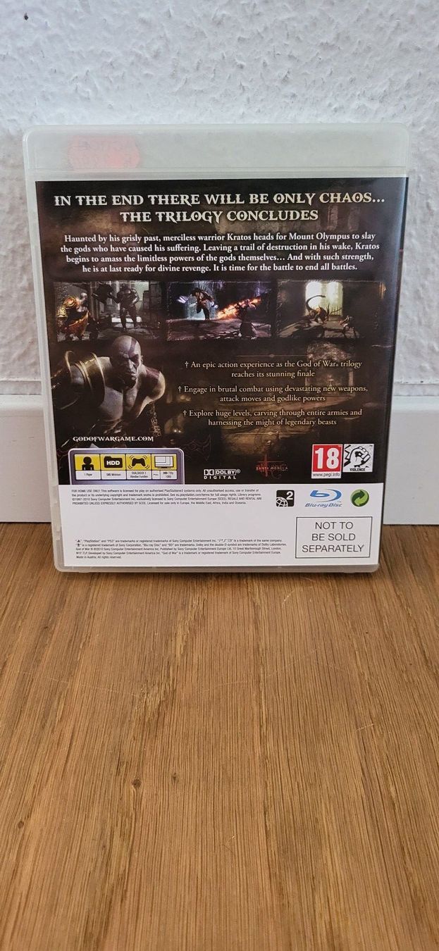 Sony Spiele: PS 3 - God of War 3 – Gebraucht aus Münsingen von DigitaleSpielecke 1