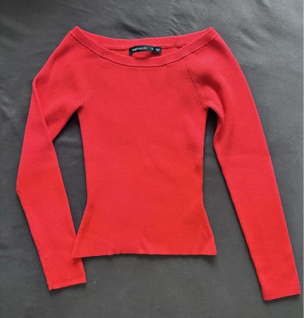 Roter Strickpullover Gr. XS, Karen Millen