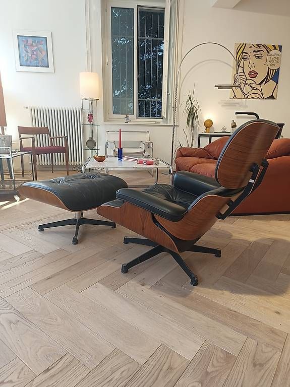Poltrone: Eames lounge chair vintage Palisander – Usato da Zürich venduto da style-and-design.zh 3