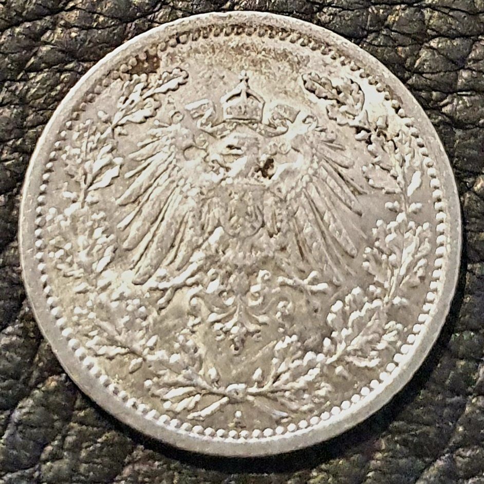 Tutti le monete: 1 / 2 Mark 1906 A – Usato da Egerkingen venduto da Acc1