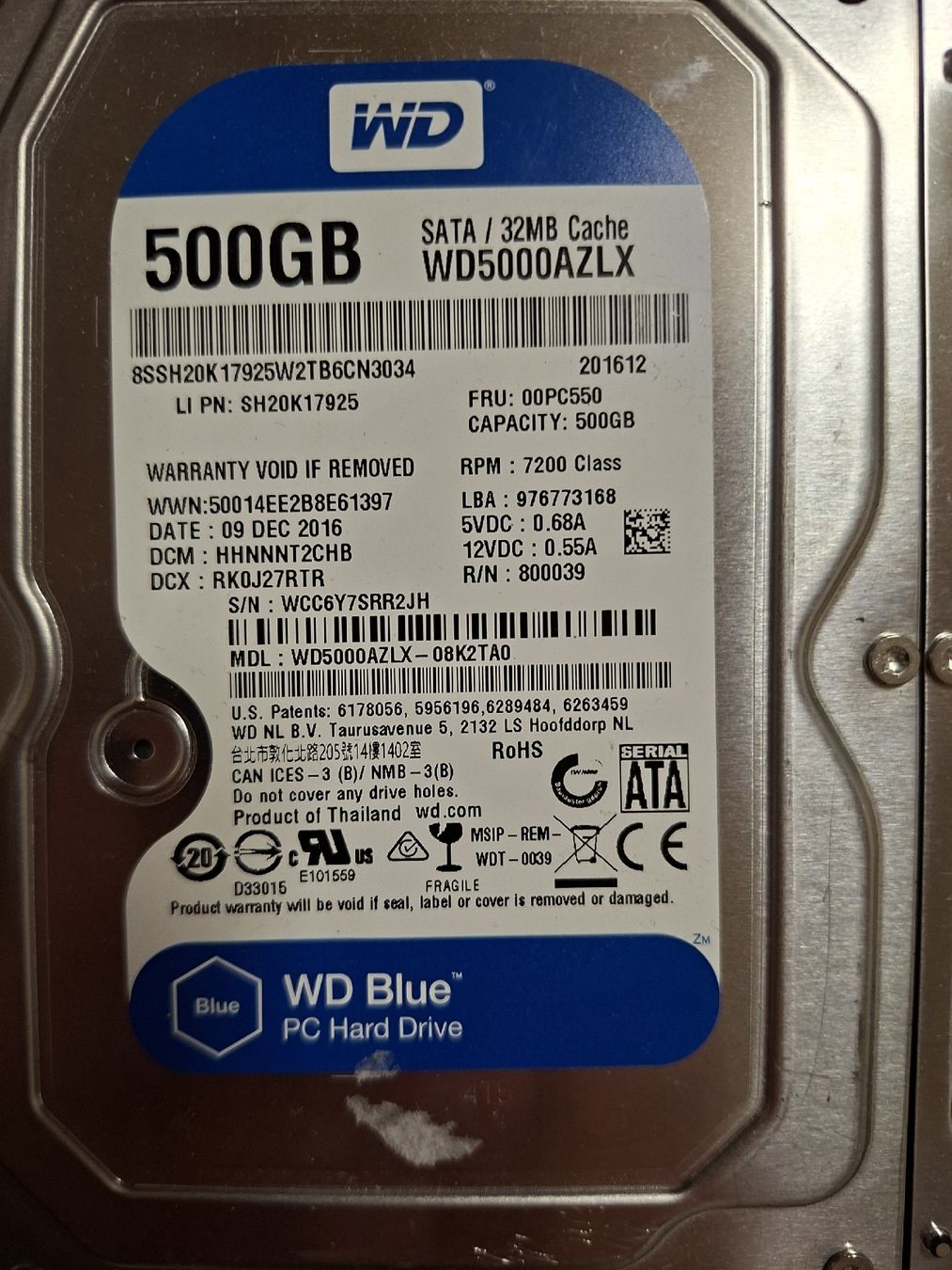 Western Digital Harddisks: 9 Stück WD Western Digital Festplatten – Gebraucht aus Willisau von mwi-dev 5