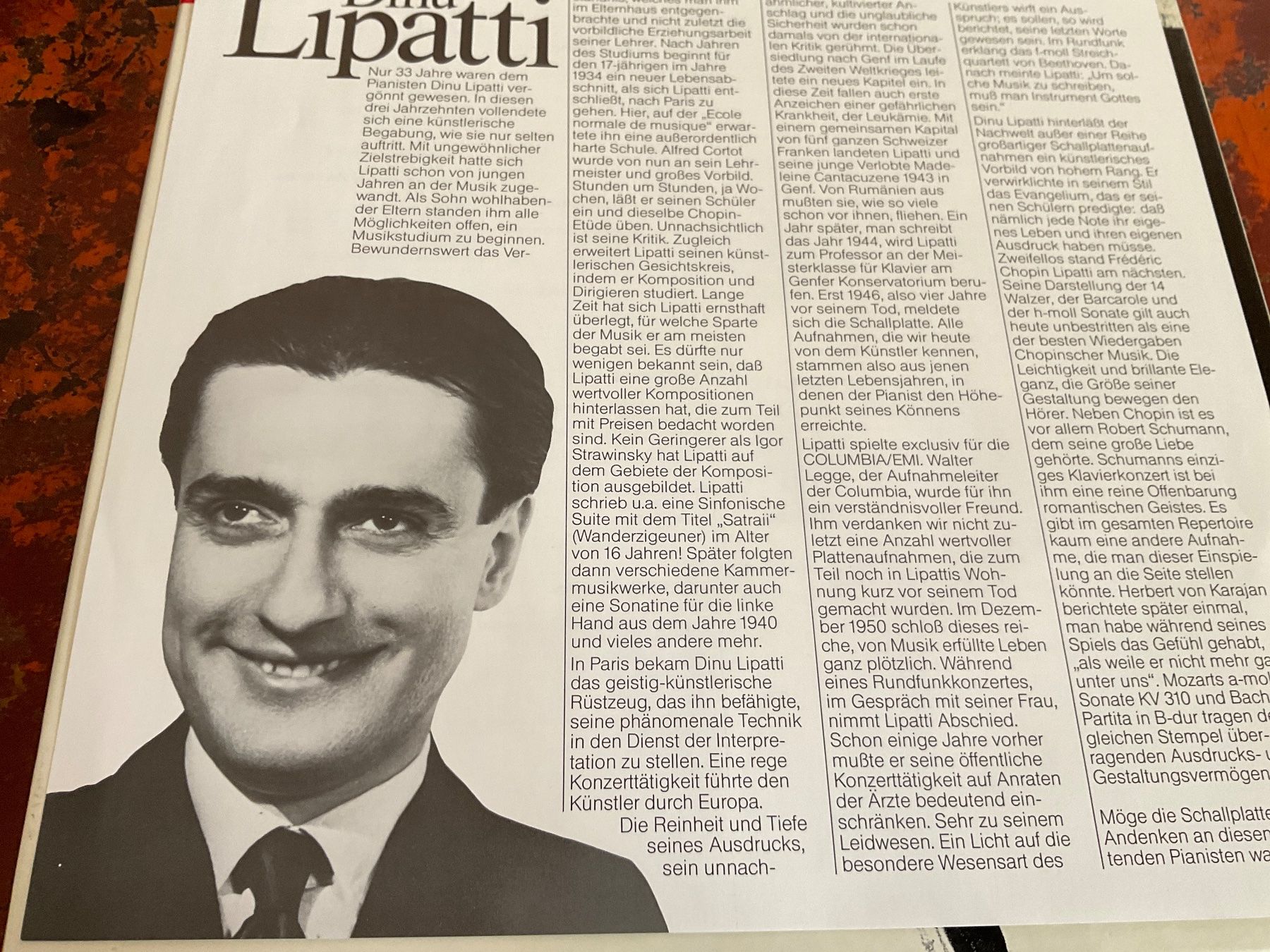 Dischi in vinile: Dinu Lipatti Box 7 LP – Usato da Delémont venduto da vinylfreak01 3