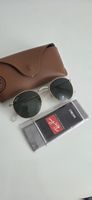 Ray-Ban Sonnenbrille, Round Metal, Gold/Grün, Top Zustand