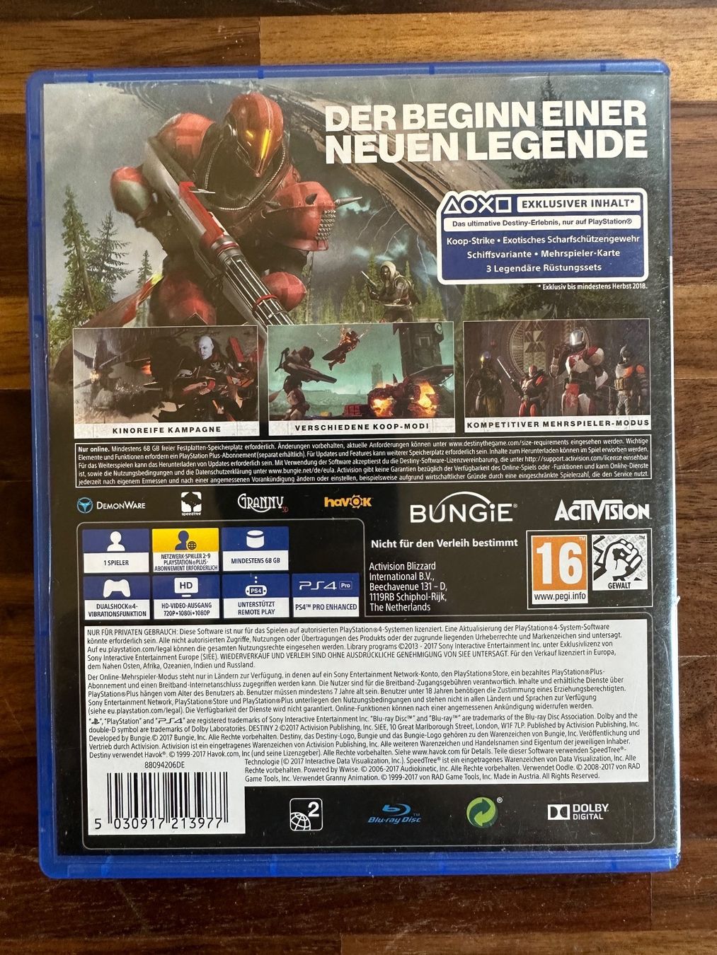 Sony Spiele: PS4 / Destiny 2 – Gebraucht aus Herzogenbuchsee von TCG-High-Quality 2