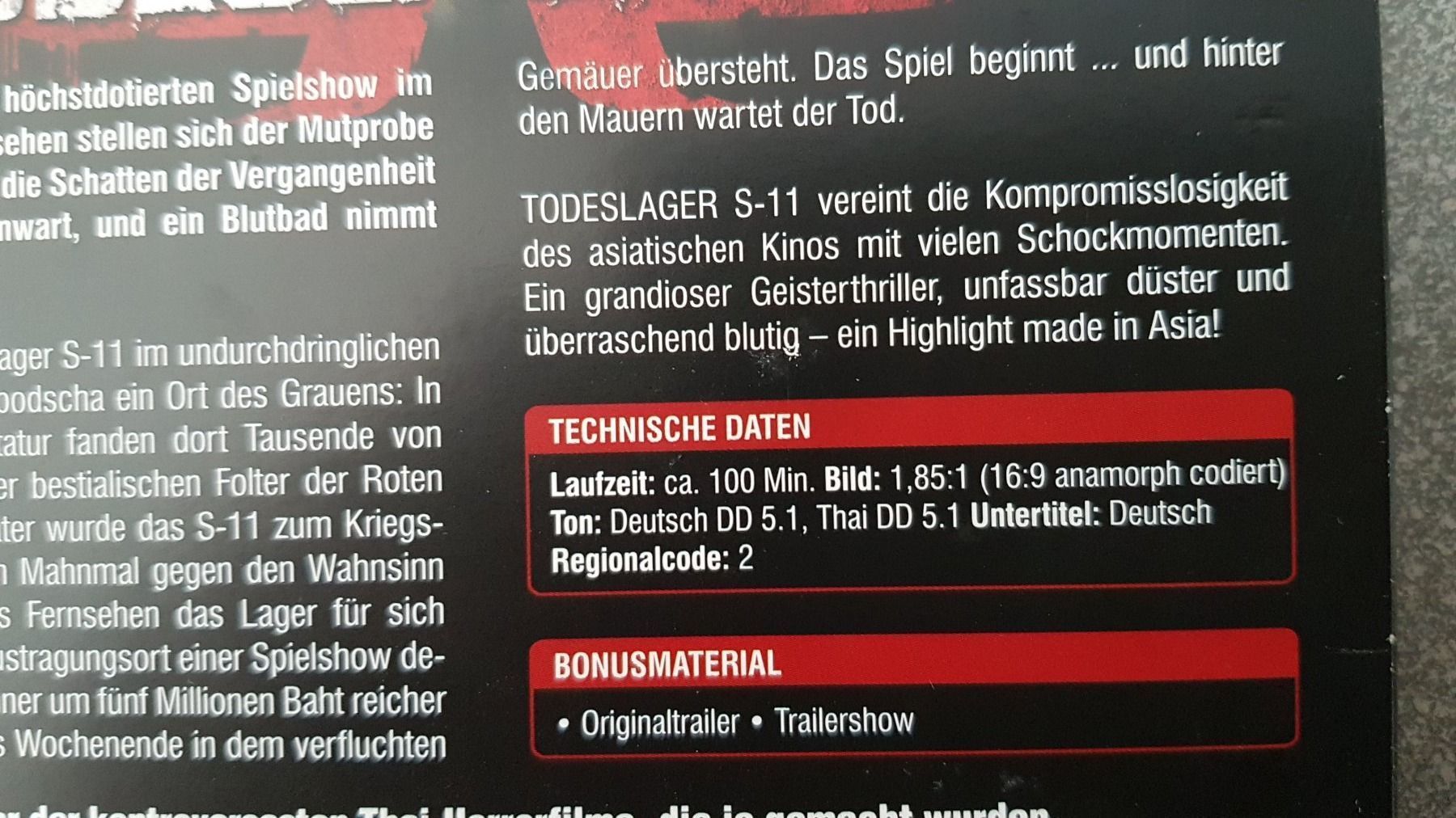 Tous les DVDs: DVD Todeslager S-11 – D'occasion à Oetwil am See par fineli2 1
